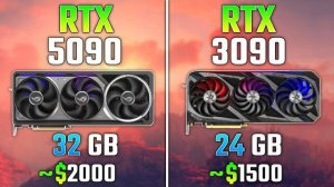 RTX 5090 vs RTX 3090 | Test in 7 Games