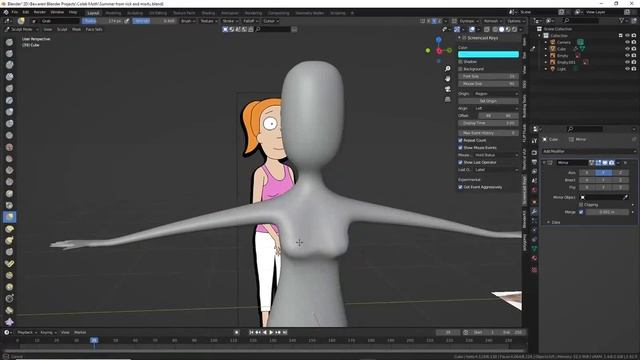 Blender Beginner Character Basics- Stylized Characters with Realistic Hair - EduCraft Ideas_7