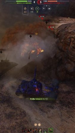 Уважаемый! • ИС-7 - 7 Фрагов 9.5K Урона #wot #IS7 #миртанков #wotbestmoments