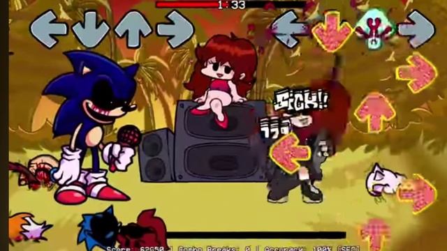 Too slow Encore Sonic.exe и Tactie FNF рэп–баттл смотреть онлайн