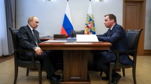 Президент России провел встречу с губернатором Архангельской области