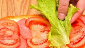 Быстрые бутерброды на стол