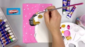 Мастер-класс «Комус Арт». Капибара. Рисуем акриловыми красками.