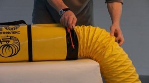 Гофра для тепловой пушки непрямого нагрева с сумкой для хранения и транспортировки
