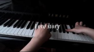 Love story, пианино.