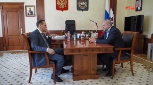 Артём Здунов встретился с  генеральным директором «Рм Рейл»