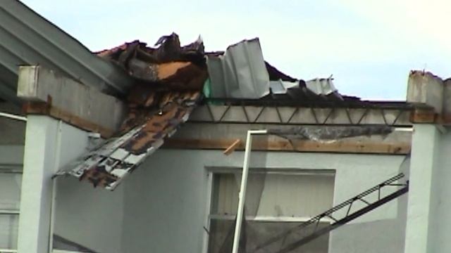 Последствия Hurricane Charley 14 августа 2004 Florida Port Charlotte