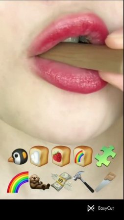 ASMR еда|по эмодзи|видео от Королевы демонов 😈|