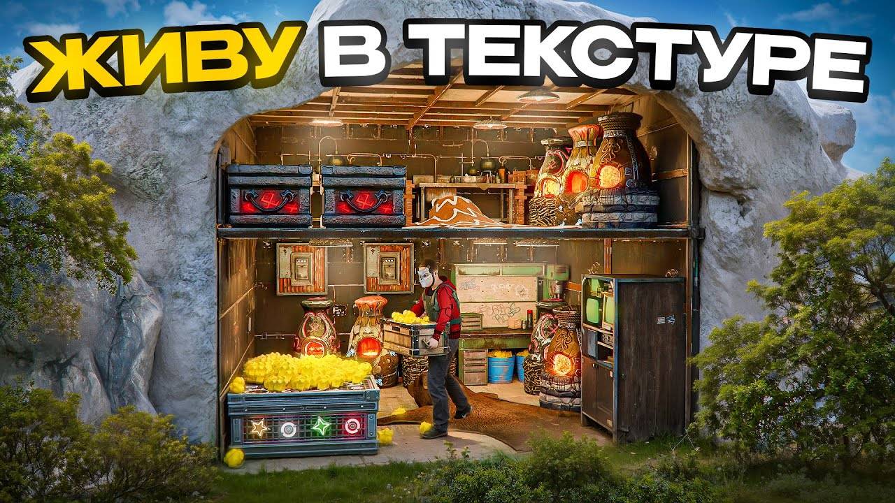 Построил САМЫЙ НЕУЯЗВИМЫЙ ДОМ Используя БАГ в игре RustРаст