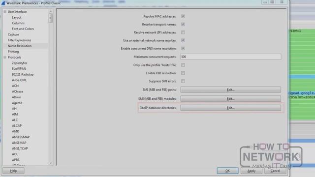 Wireshark 5 - Глобальные и персональные настройки