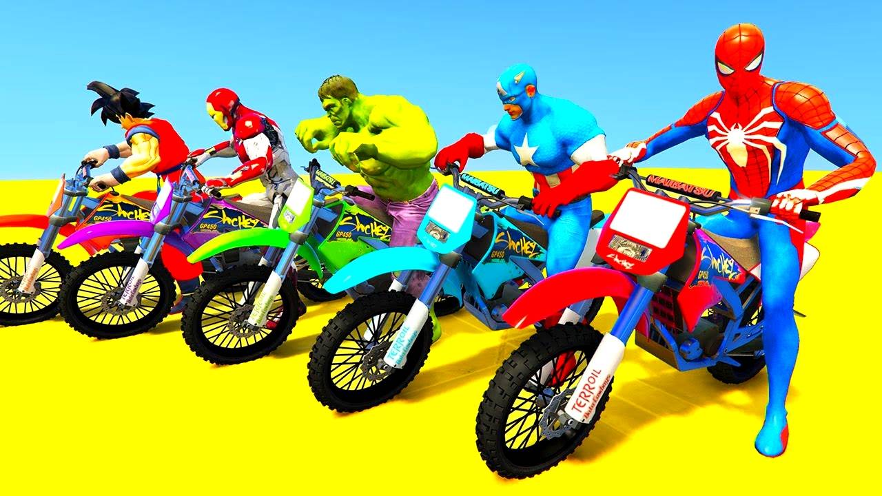 Мультики про мотоциклы. Мультики для детей. Мультики для мальчиков. Мультики для малышей.