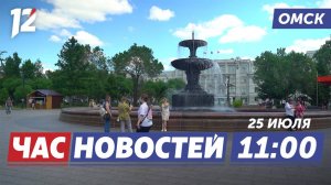 Жара, грозы и град / День сотрудника органов следствия / Кино под открытым небом. Новости Омска