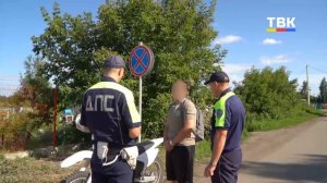 Опасные гонки: в Бердске проводят рейды на питбайкеров