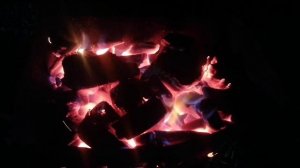 Огонь и запах шашлыка