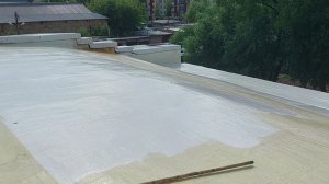 Ремонт рулонной кровли по технологии LIQUIPOL  | Томск, июль 2025 года