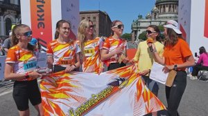 Команда Колючие Старты Girls про Экиден 2025