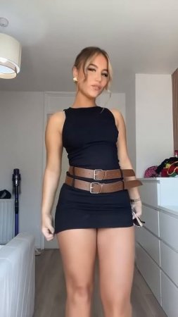 Beautiful black short dress for girls #fashion #beauty #style