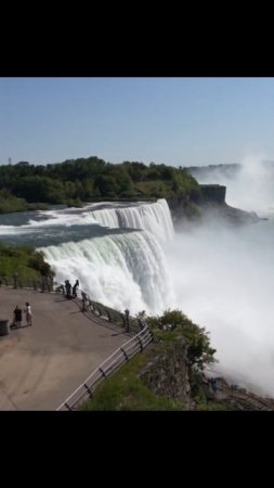 НИАГАРСКИЙ ВОДОПАД вид со смотровой вышки