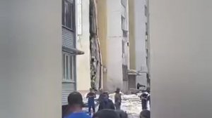 Трагедия в Саратове обрушился целый подъезд в результате взрыва газовой смеси.