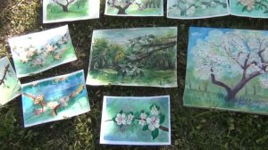 Пленэр Школы Надежды Улумбековой.