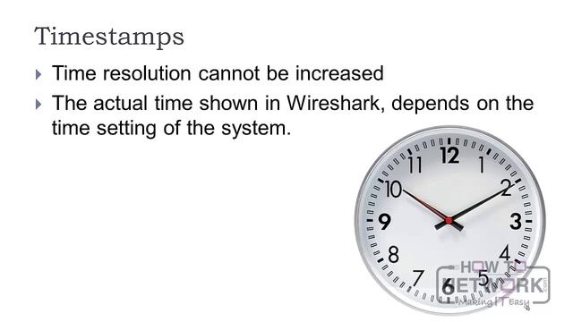 Wireshark 7 - Определение временных значений