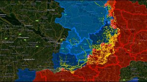 25.07.2025 Карта боевых действий. Активные бои почти по всей линии фронта