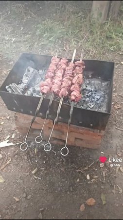 Шашлычок и картошечка