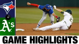 «Блю Джейс» против «Атлетикс» | Blue Jays vs. A's Game |  Highlights (7/12/25) | MLB Highlights