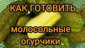 БЫСТРЫЕ МАЛОСОЛЬНЫЕ ОГУРЦЫ БЕЗ УКСУСА ВКУСНО КАК ПРИГОТОВИТЬ