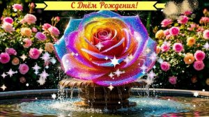 С Днём Рождения! Поздравление Открытка ВИДЕО! САМОЕ красивое