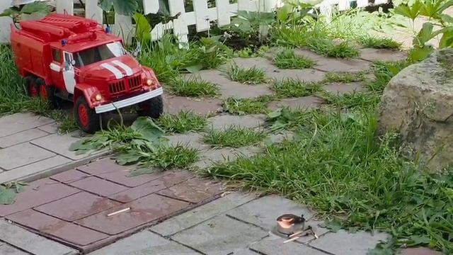 Пожарный Зил-131 АЦ-40. смотреть онлайн