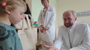 Александр Ткаченко в ЦКБ встретился с врачами и подопечными Фонда «Круг добра»