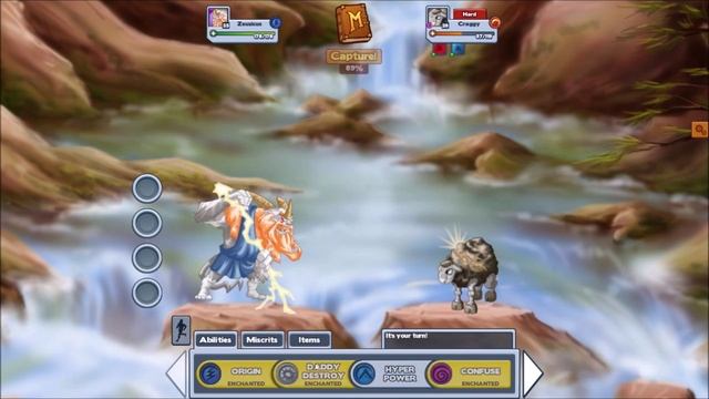 Hello this is my first ? try in Miscrits  10