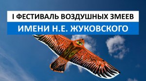 Первый фестиваль воздушных змеев имени Н.Е. Жуковского — праздник общения с небом