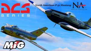 DCSWorld. МиГ и "Мустанг". И это уже история. MiG and Mustang. And that's history.