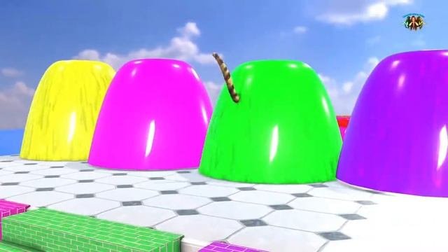 Весёлые гонки между животными 🐆3D Мультфильм для детей