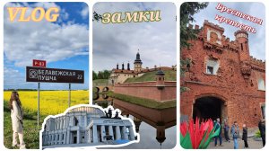ВЛОГ// Смоленск //Минск // Брест // Беловежская пуща // ЗАМКИ