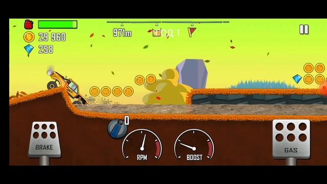 Играю в Hill Clim Racing! ** не роблокс** смотреть онлайн