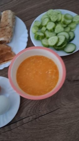 Завтрак у мамы с дочей🔥