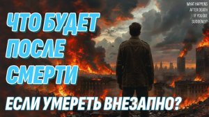 Что будет после смерти, если умереть внезапно и не понять, что произошло?