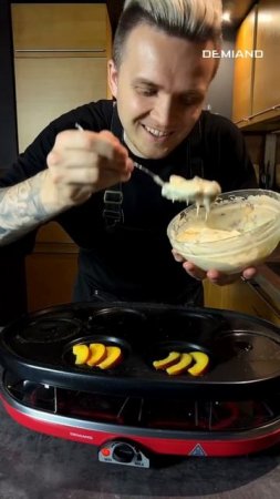 4 Панкейки с персиками