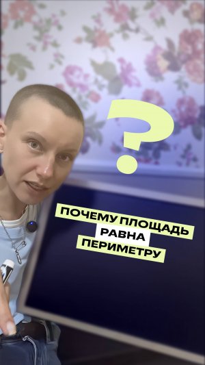 Почему площадь равна периметру #математика #огэ #экзамены #фоксфорд