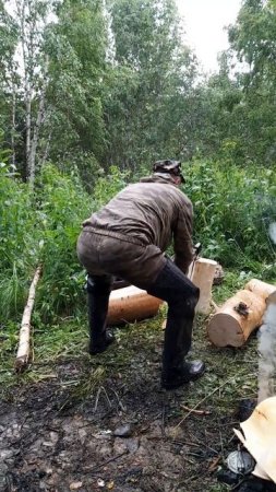 Вечер второго дня. Пришли с рыбалке, к сожалению ничего не поймали. Бывает и так.