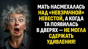 Жизненные истории. Мать насмехалась над «невзрачной» невестой, а когда та. Слушать аудиорассказ