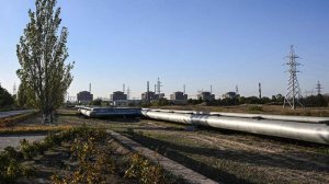 ВСУ сбросили боеприпас на автостоянку возле Запорожской АЭС