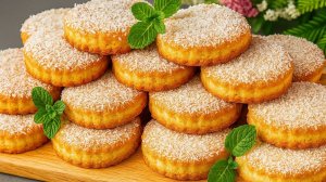 Печенье за 8 минут! Нежное, мягкое, идеально к чаю и кофе ☕🍪