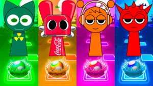 Спрунки 175 уровень - Мультики про Спрунке | МУЛЬТФИЛЬМЫ SPRUNKI в Tiles Hop