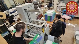 Вставка блока книги в твердую обложку