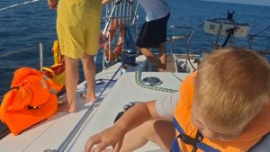 Геленджик. 
Прогулка на яхте с рыбалкой, июль 2025г. 🛥   🌊  🌞