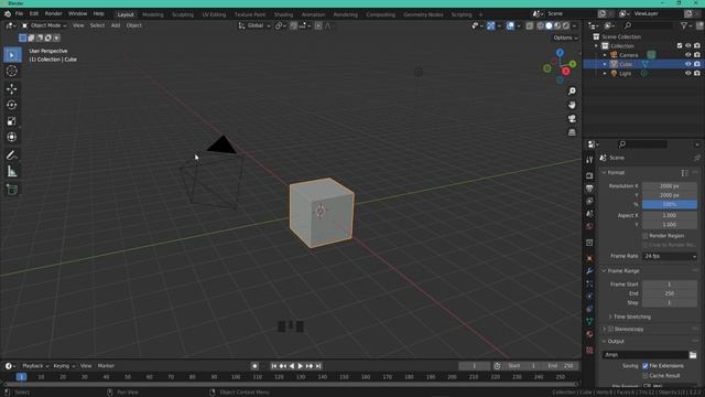 605989-04 - Setting Up Our File - Blender 3D for Beginners Model a Low-poly Fantasy Sword